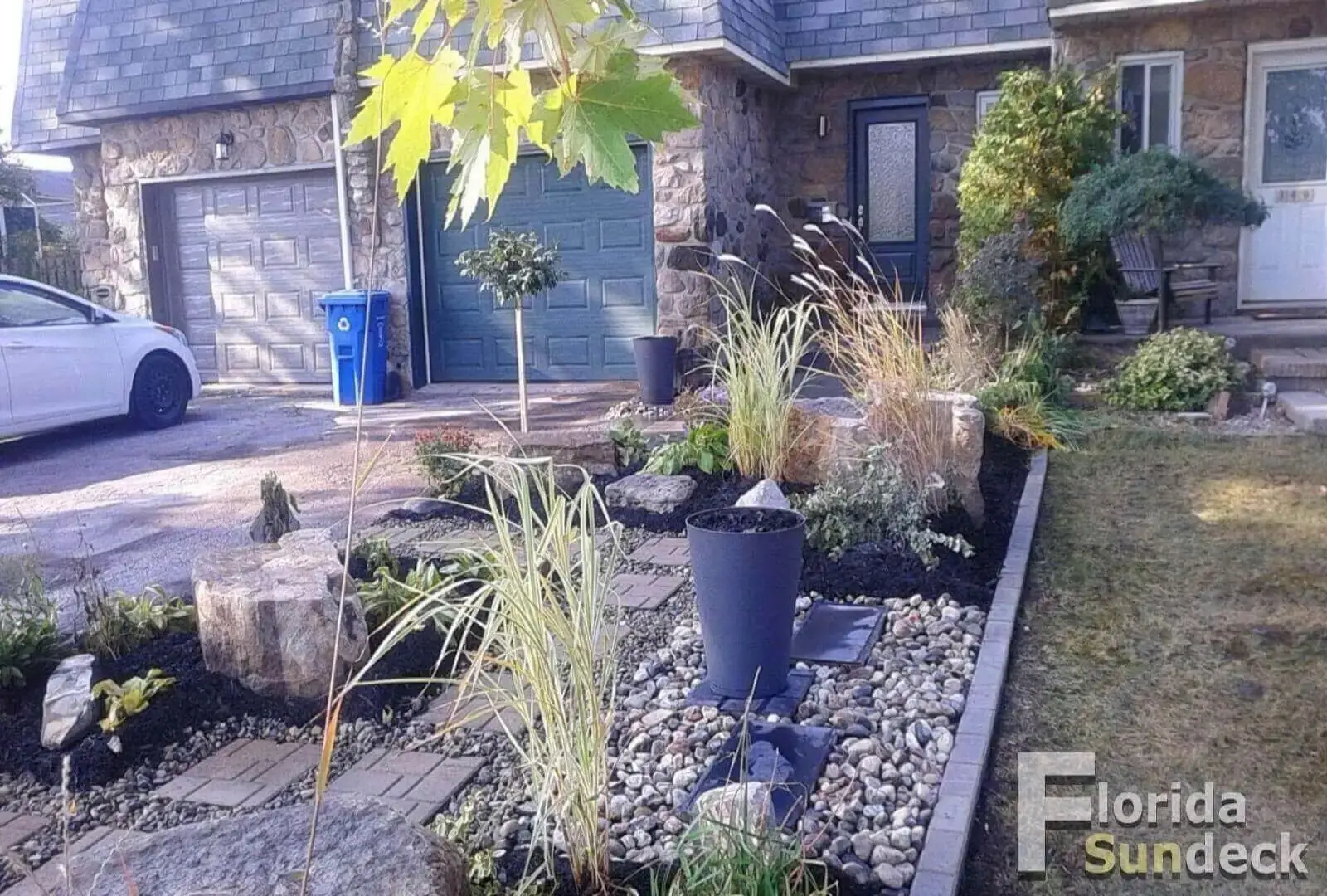 Landscaping in St-Lazare
